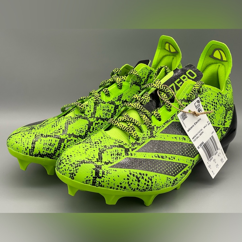 Adidas Adizero Electric 2 Exotic Speed Green Football Cleats IE3896 Size 11 NEW